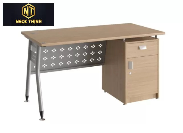 Bàn làm việc mặt gỗ melamine HR140HLC1 - HR140HLC1Y1 Bàn làm việc mặt gỗ melamine HR140HLC1 - HR140HLC1Y1